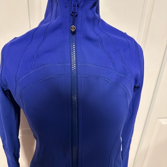Lululemon Define Jacket in Sapphire Blue Size 10 - Picture 9 of 12